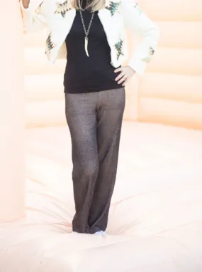 2 Tone Ribbed Pant