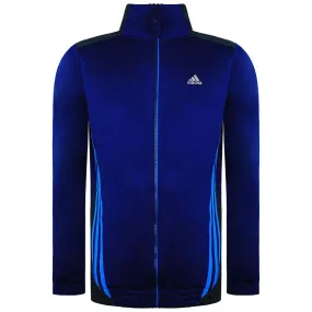 Adidas ClimaLite Mens Blue Track Jacket