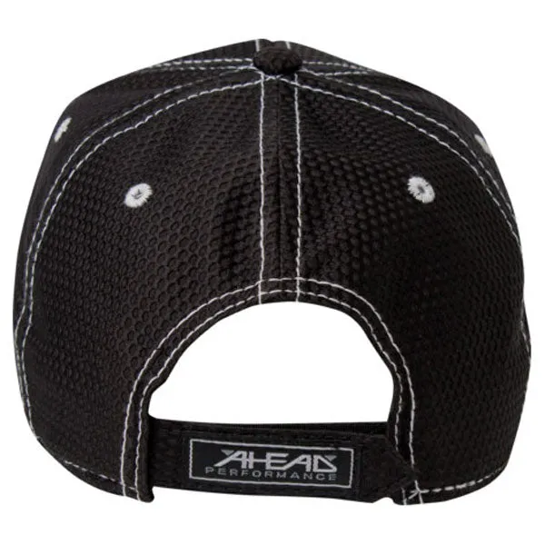 AHEAD Black/White Waffle Contrast Cap