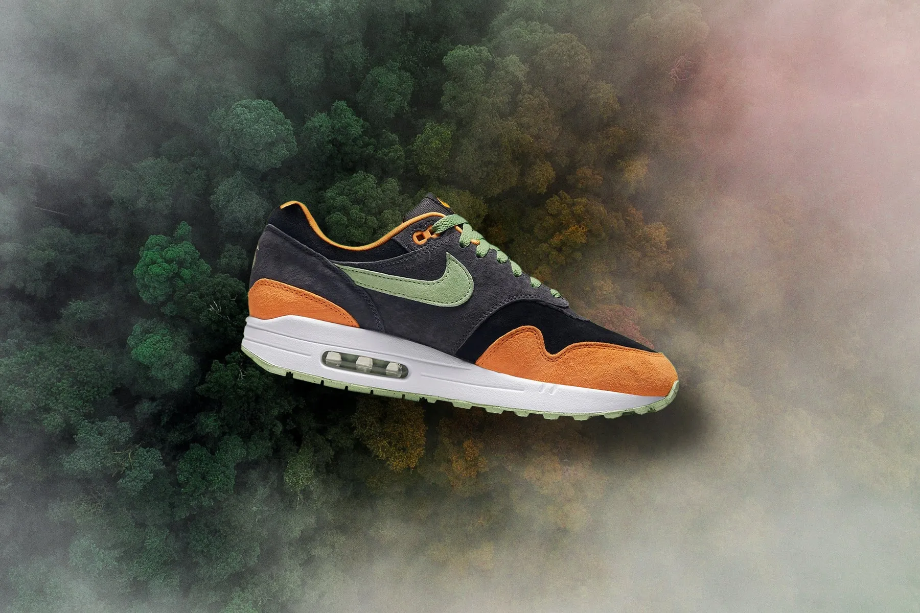 Air Max 1 PRM - Anthracite/Honeydew Black