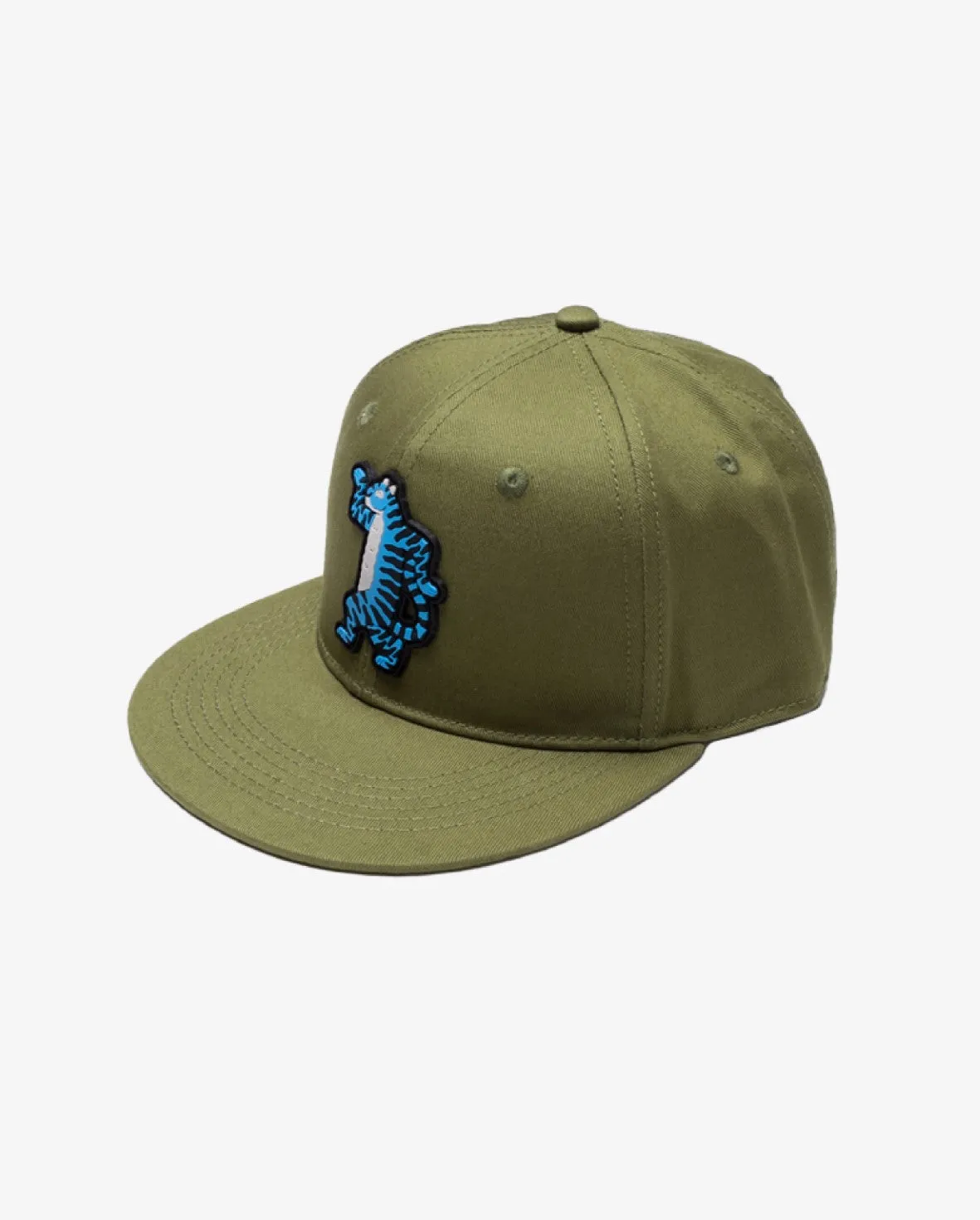 BOB Green Dancing Tiger Hip Hop Cap