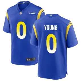 Byron Young Los Angeles Rams Nike Game Jersey - Royal