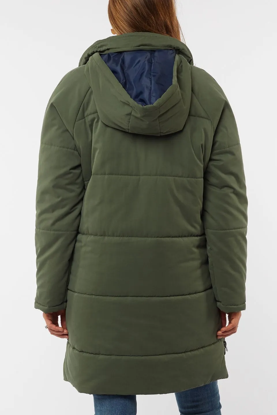 Everyday Peach Finish Khaki Puffa