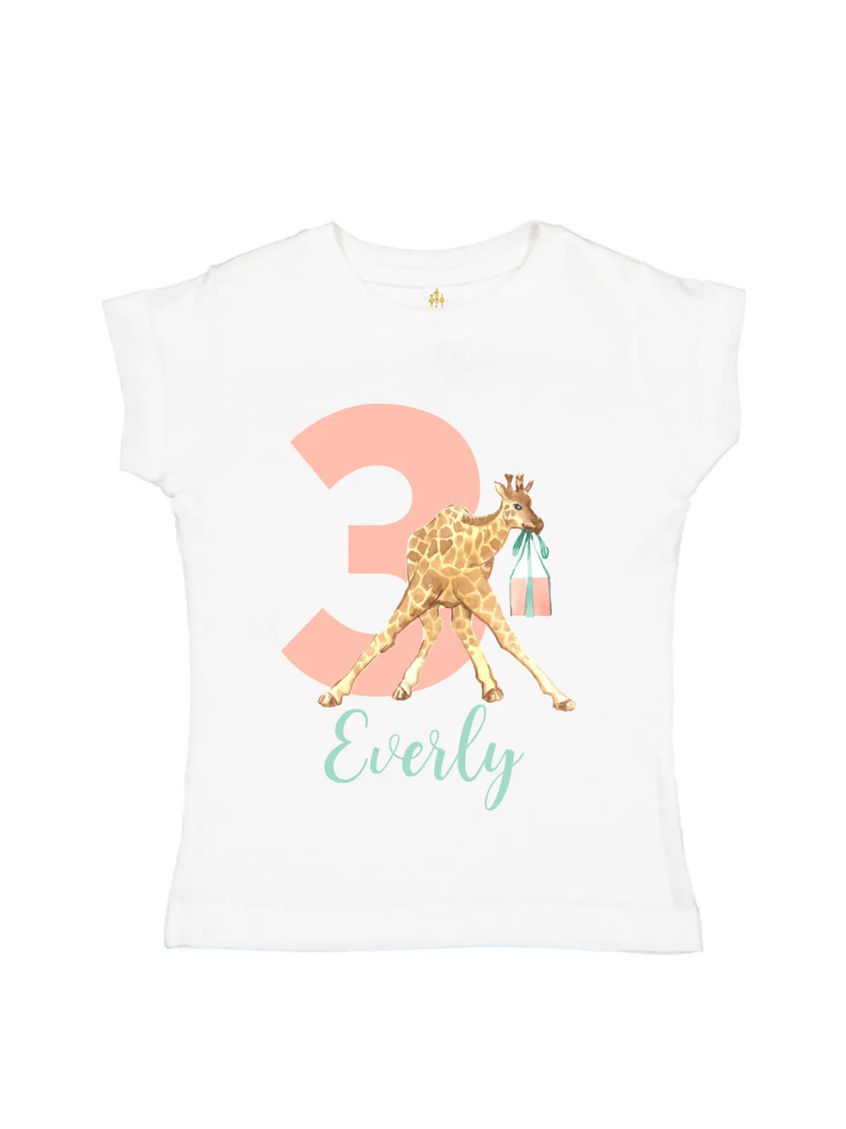 Giraffe Birthday Tutu Outfit