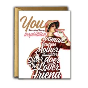  Inspiration Girl  Card