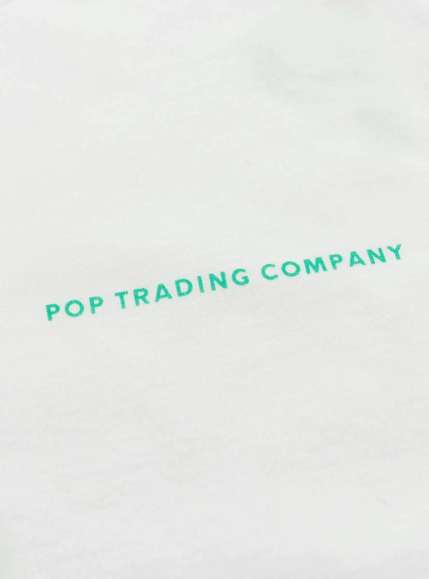 Logo T-shirt White & Green