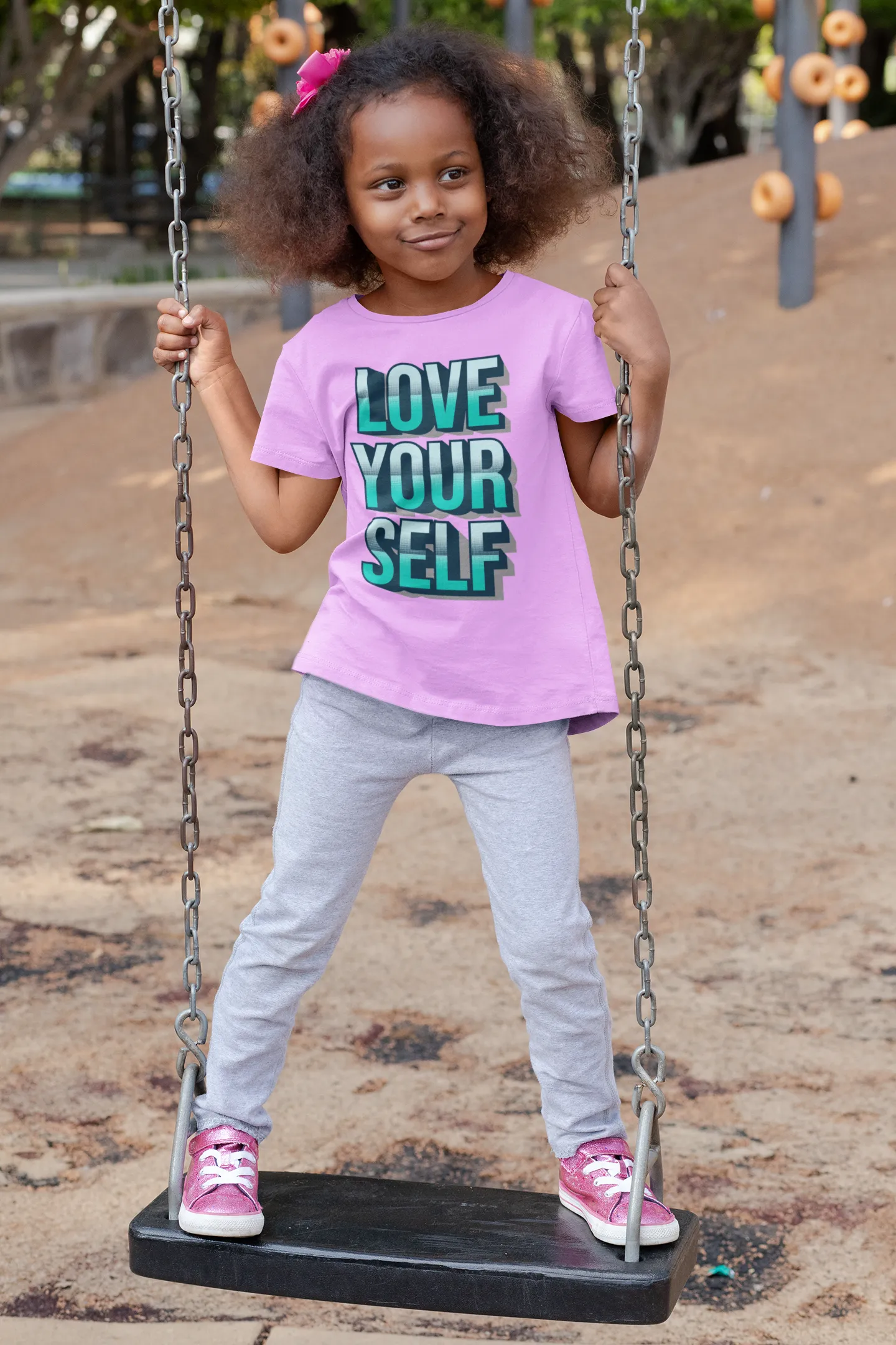 Love Yourself Graphic Youth  T-shirt