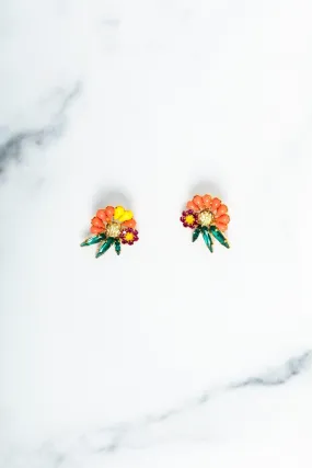 Rosette Earrings