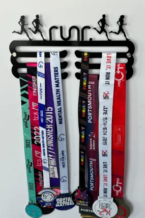 Runr Medal Hanger - Black