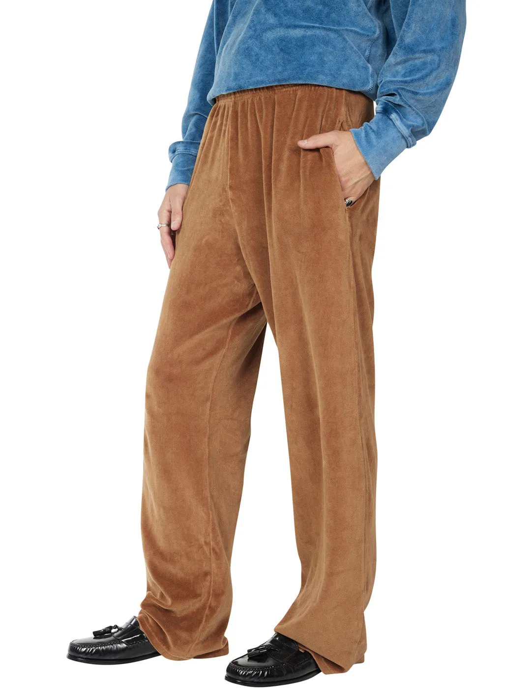 Velour Relaxed Pant