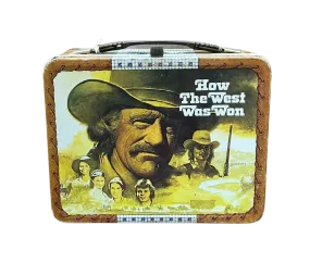 Vintage How The West Was Won Metal Lunchbox